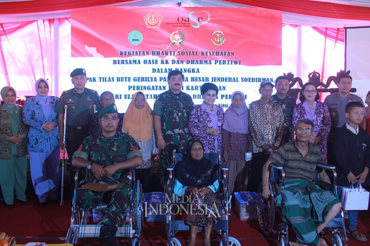 Panglima TNI Hadiri Baksos di Gunungkidul