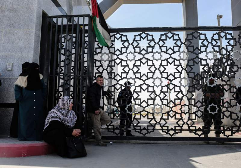 Perbatasan Rafah di Mesir sudah dibuka selama tiga kali dalam tahun ini (Foto: AFP).