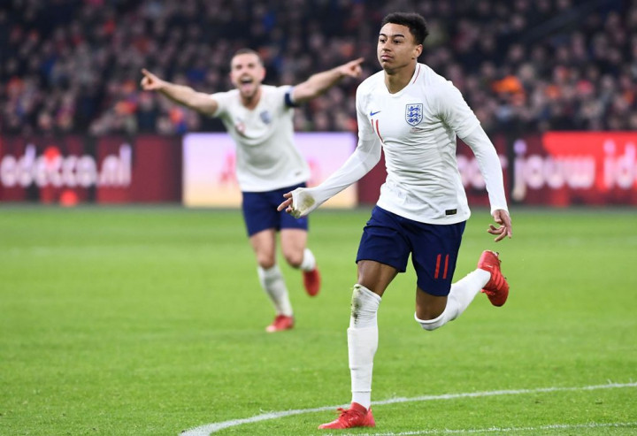 Gol Perdana Lingard Menangkan Inggris atas Belanda