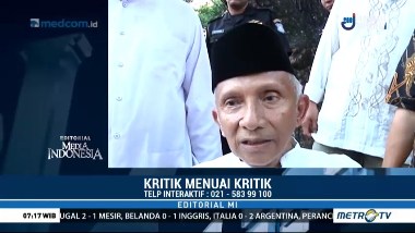 Kritik Menuai Kritik