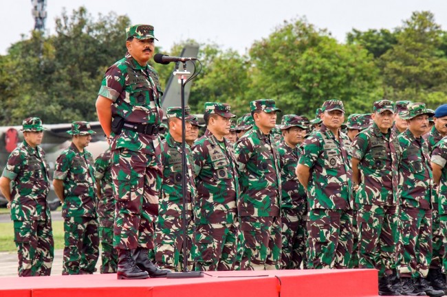 Panglima Mutasi  39 Perwira Tinggi TNI
