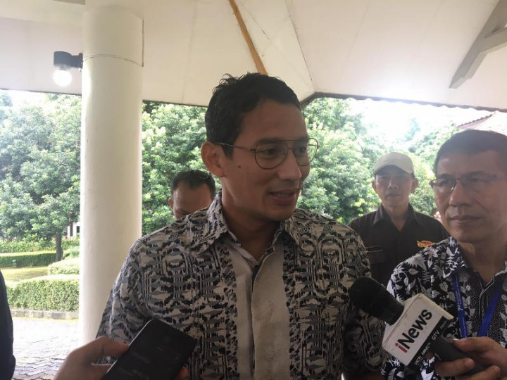 Sandi Sebut Kendaraan Luar Jakarta Penyebab Kemacetan Ibu Kota