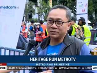 Ketua MPR: Metro TV Jadi Pelopor Penyelenggara Olahraga di Kawasan Sejarah