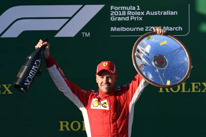 Vettel Juara GP F1 Australia