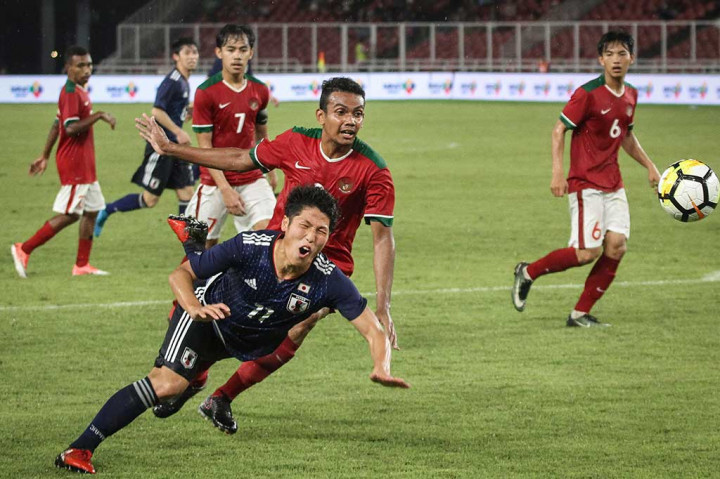 Timnas U-19 Indonesia Takluk 1-4 dari Jepang