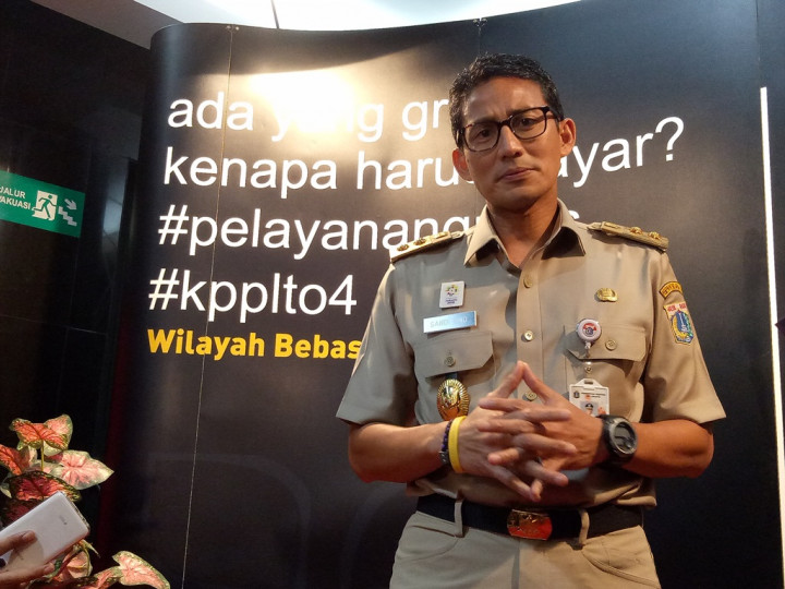 Sandiaga Berharap Pemilik Gedung Patuh Tinggalkan Air Tanah
