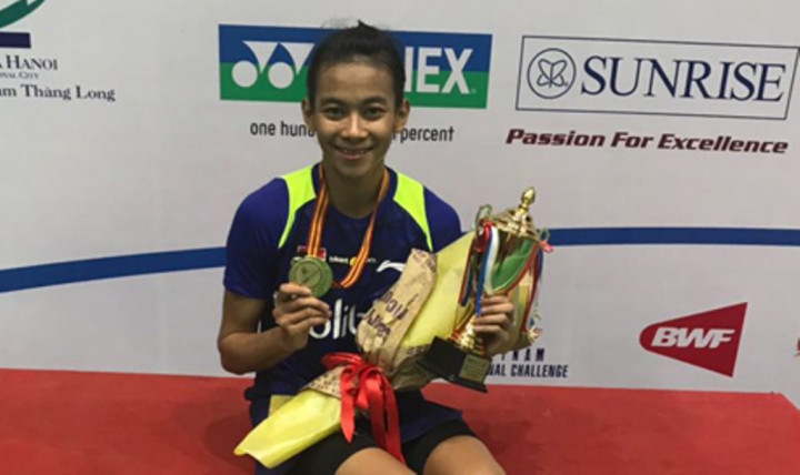 Tunggal Putri Indonesia Rebut Satu Gelar dari Vietnam