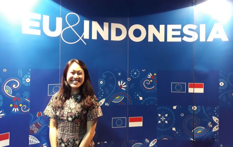 Lauren Chan bertemu dengan korban kekerasan 1965 (Foto: Marcheilla Ariesta).