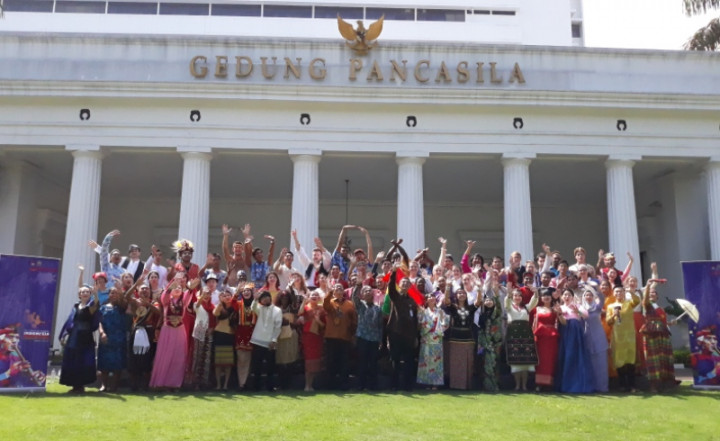 72 Pelajar Asing Belajar Seni dan Budaya di Indonesia