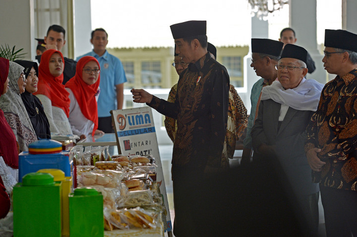 Jokowi Temui 300 Pengurus Bank Wakaf Mikro se-Indonesia