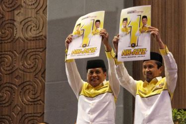 Nurdin Halid Telah Siap Bertarung Gagasan