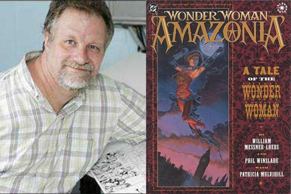 Artis Komik Wonder Woman, William Messner-Loebs Tak Punya Tempat Tinggal