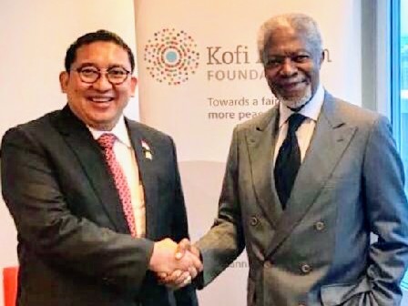 Fadli Zon dan Kofi Annan Bahas Rohingya