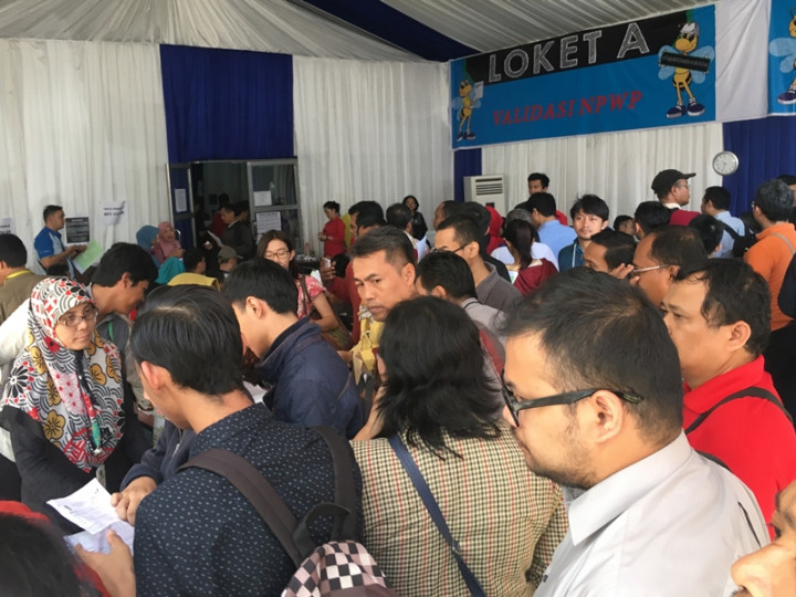 Berjam-jam Antre di KPP Pratama Serpong Untuk Lapor SPT