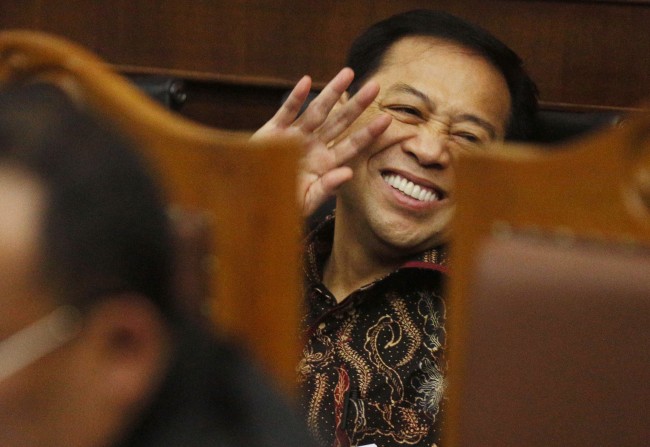 Novanto Dituntut 16 Tahun Penjara