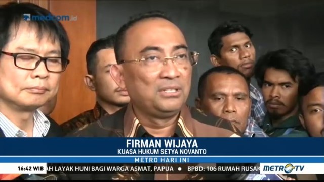 Novanto Pasrah Dituntut 16 Tahun Bui
