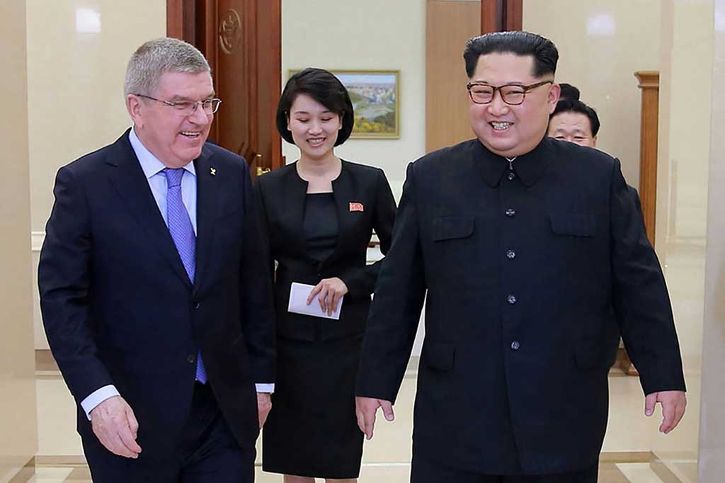 Ketua IOC Temui Kim Jong-Un