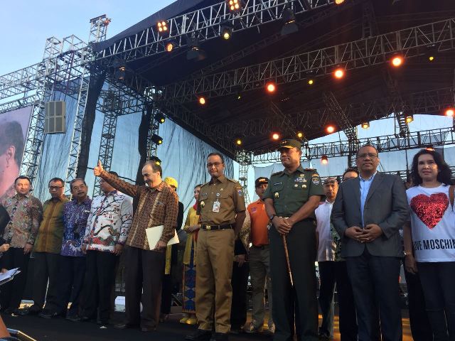 Anies Hadiri Perayaan Paskah di Monas