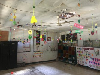 Murid TK di Ciputat Belajar di Kelas Nyaris Ambruk