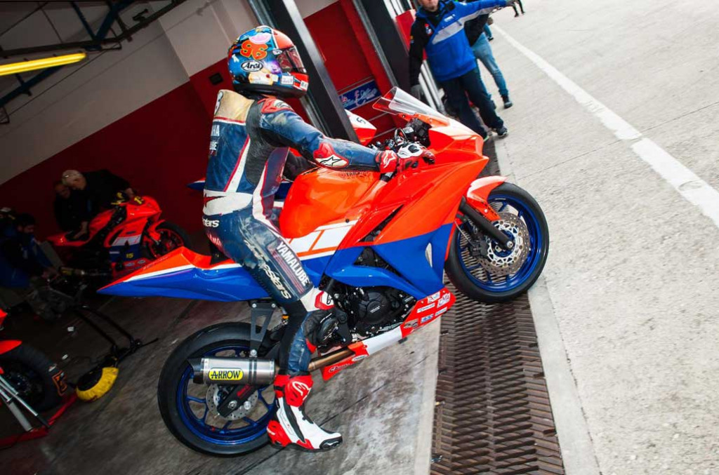 Imanuel Pratna siap bertarung di CIV Misano akhir pekan ini. TerraeMoto