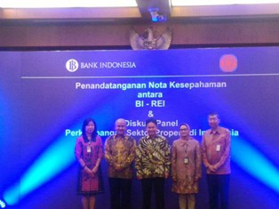 BI-REI Sepakati Kerja Sama Pertukaran Informasi di Sektor Perumahan