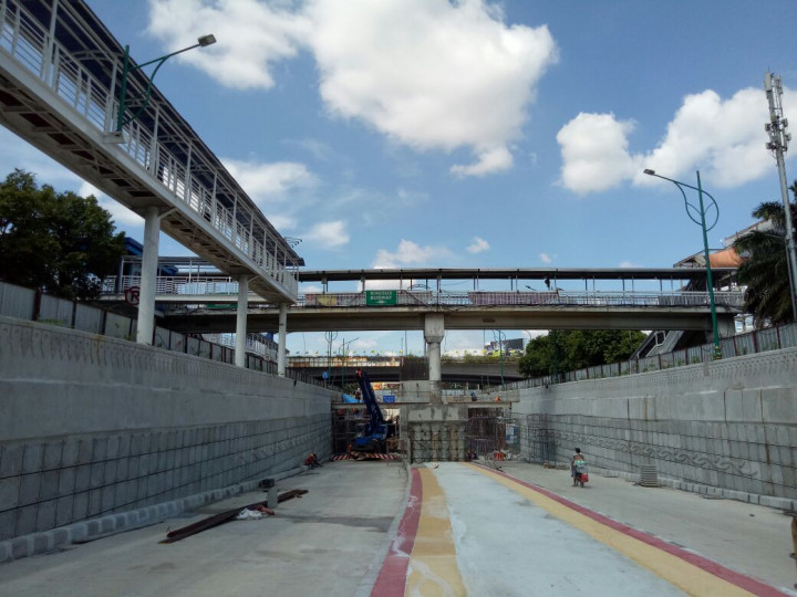Pengoperasian Underpass Dipastikan Aman dari Proyek LRT