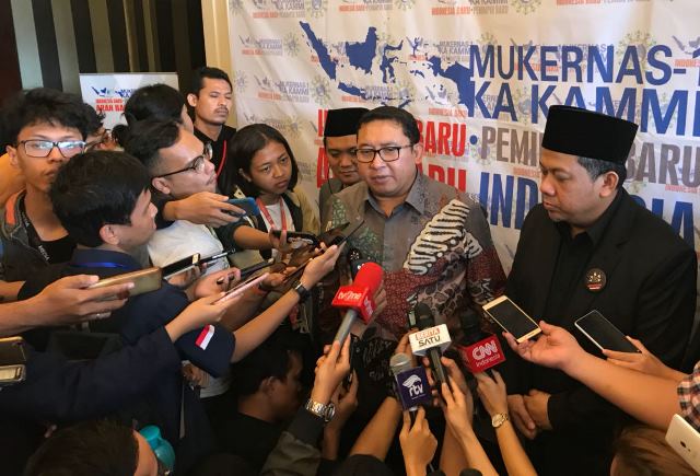 Wakil Ketua Umum Partai Gerindra Fadli Zon. Foto: Medcom.id/Haifa Salsabila.