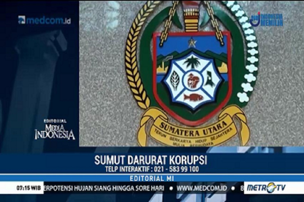 Sumut Darurat Korupsi