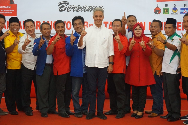 Ganjar-Yasin Targetkan Raup 80% Suara Masyarakat Grobogan
