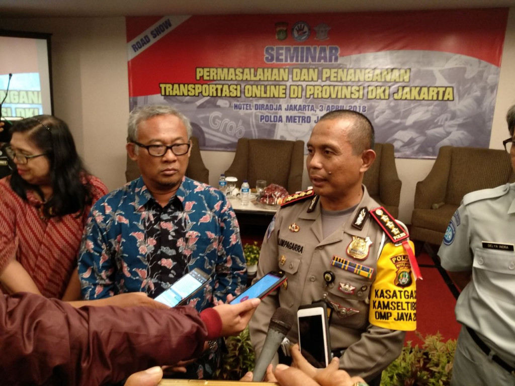 Direktur Lalu Lintas Polda Metro Jaya Kombes Halim Pagarra. Medcom.id/Deny Irwanto