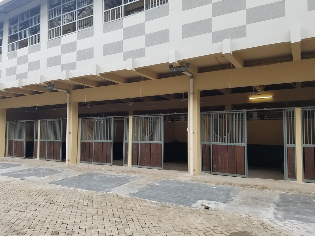 Penampakan Istal kuda di venue Equestrian pada gelaran Asian Games 2018 (Foto: medcom.id/Krisna Octavianus)