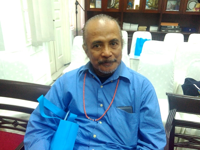 Umbu Tanggela (62) tak menyangka bahwa kesulitan buang air besar (BAB) yang dialami selama tiga bulan adalah gejala dari kanker kolorektal atau kanker usus besar. (Foto: Dok. Medcom.id/Sri Yanti Nainggolan)