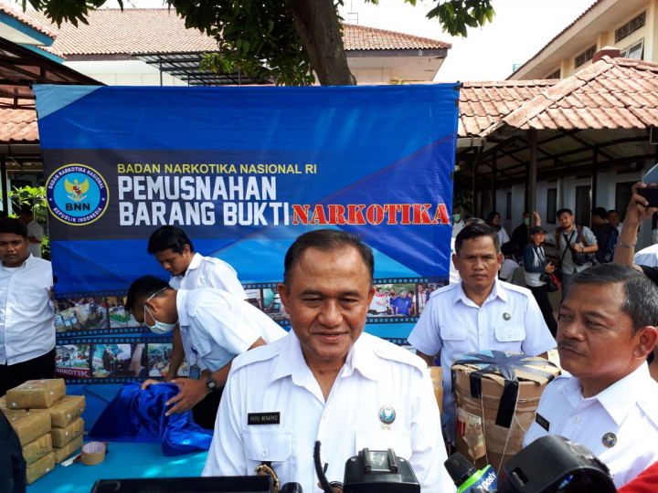 Kepala BNN Naik Pangkat