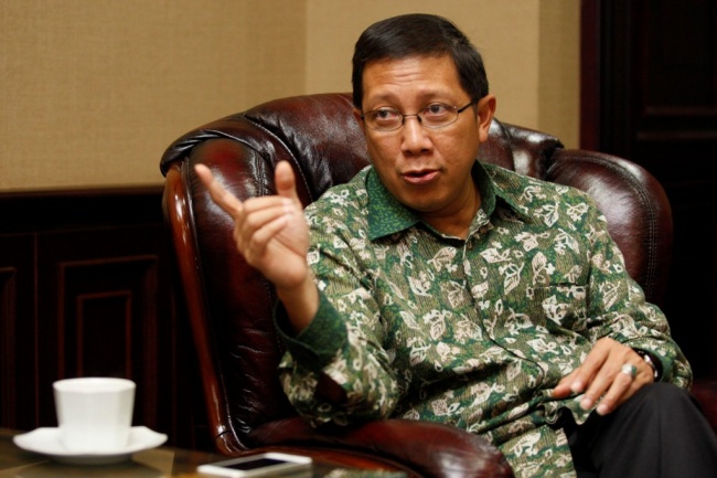 Menag Lukman Hakim Saifuddin. Foto: MI/Adam Dwi.