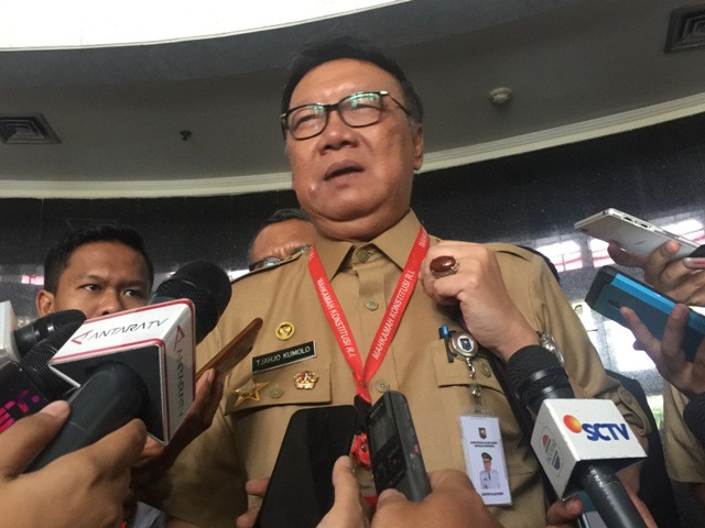 Menteri Dalam Negeri Tjahjo Kumolo. Foto: Medcom.id/Lis pratiwi