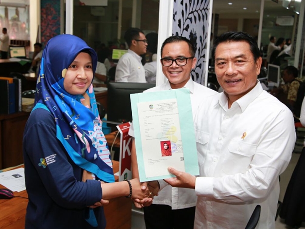  Kepala Staf Kepresidenan (KSP) Jenderal TNI (Purn) Moeldoko (kanan). Dok: Pemkab Banyuwangi