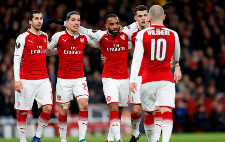 Ramsey dan Lacazette Bersinar, Arsenal Permak CSKA Moskow