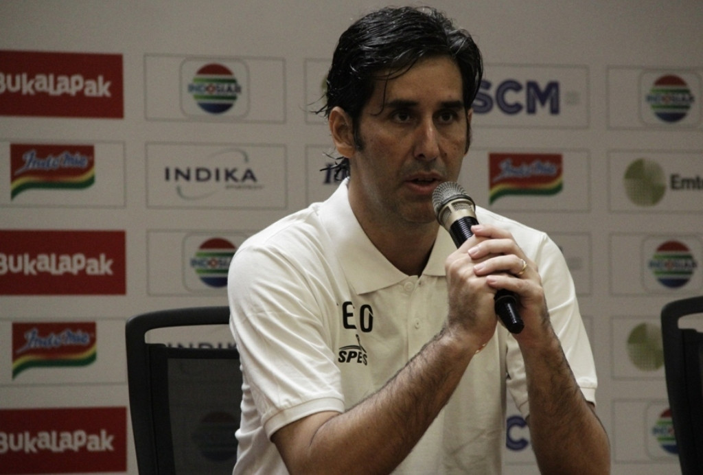 Pelatih Persija Jakarta, Stefano Cugurra (Medcom.id/Rendy Renuki H)