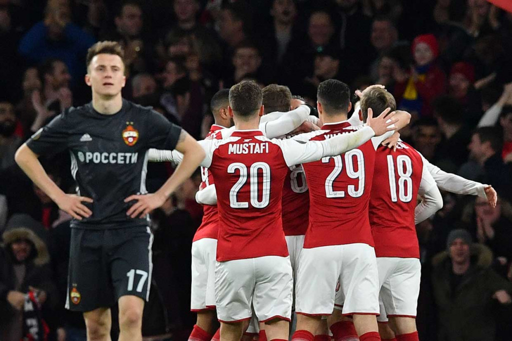Bungkam CSKA, Arsenal Dekati Semifinal Liga Europa