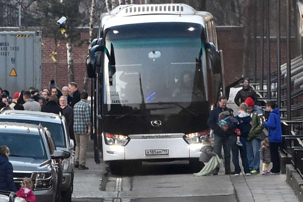 Diusir, 60 Diplomat AS Tinggalkan Rusia