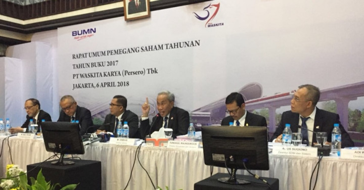 Waskita Karya Copot Lima Direktur