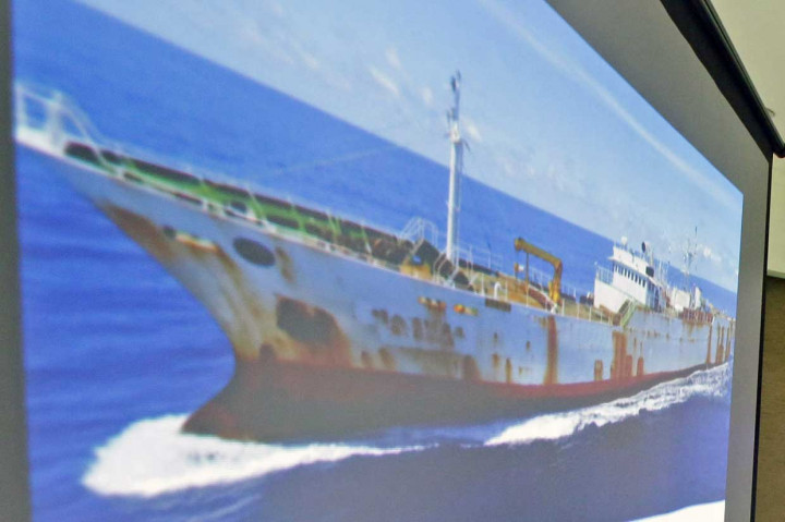 Lanas Sabang Tangkap Kapal Buronan Interpol