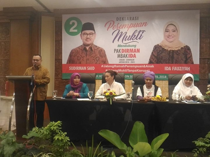 Sudirman Ingin Perempuan Jadi Pondasi Pembangunan Jateng