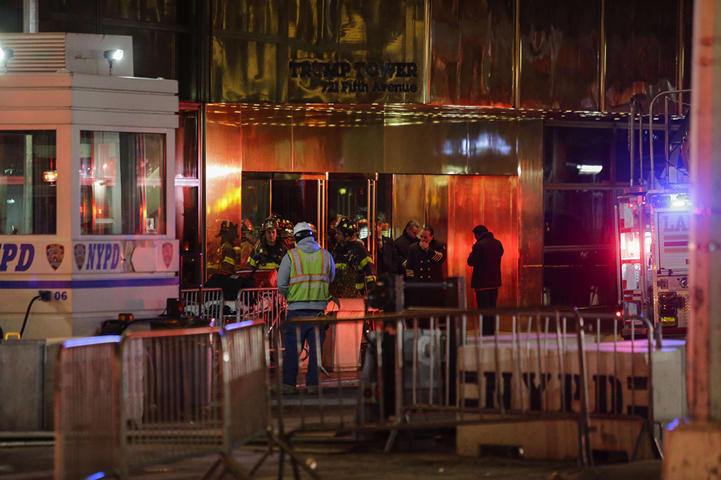 Trump Tower Kebakaran, Satu orang Tewas