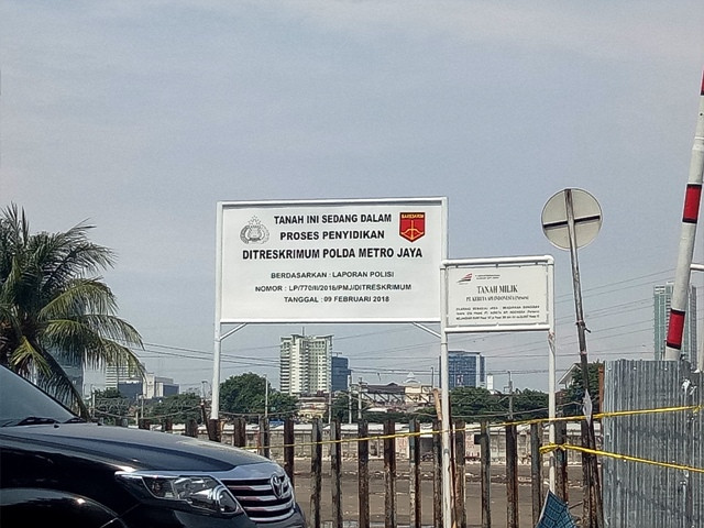 Jalan Kebon Jati Tanah Abang Macet Parah