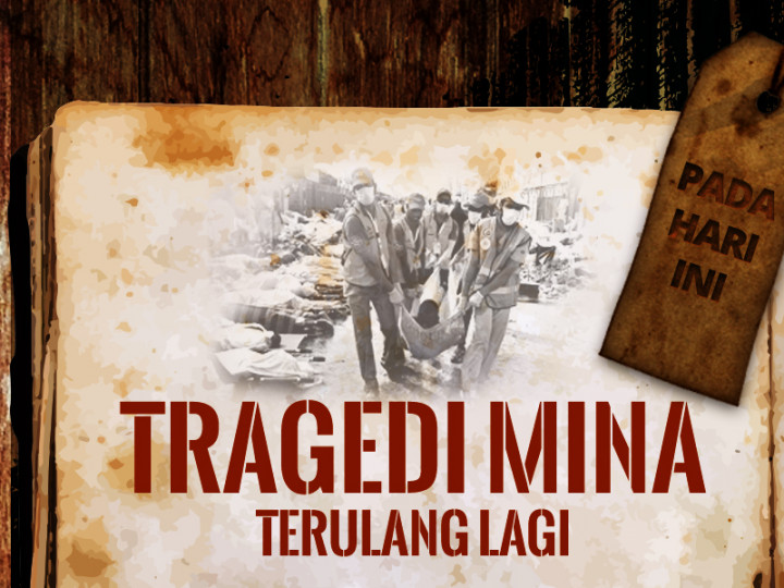 Hari ini: Tragedi Mina Terulang, 118 Jemaah Tewas