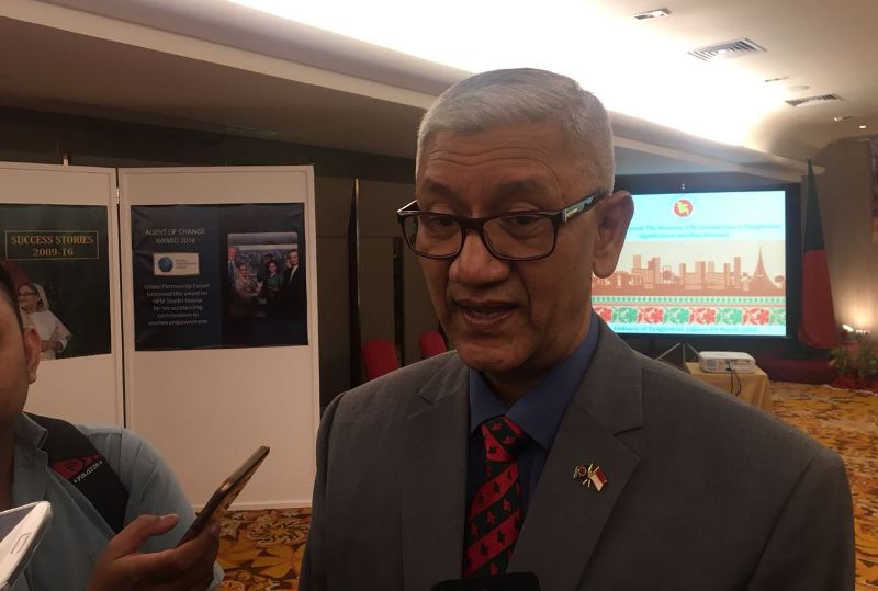 Duta Besar Bangladesh untuk Indonesia Azmal Kabir (Foto: Sonya Michaella).