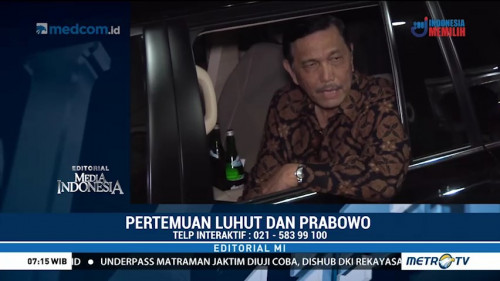 Pertemuan Luhut dan Prabowo