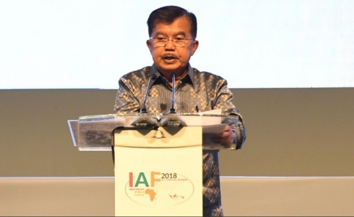 Kalla Officialy Open Indonesia-Africa Forum 2018