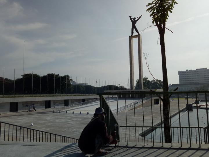 Revitalisasi Taman Lapangan Banteng segera Rampung